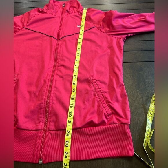Nike Red Youth Girls XL (16-18) The Athletic Dept Full ZIP Red Track Jacket - Picture 7 of 7